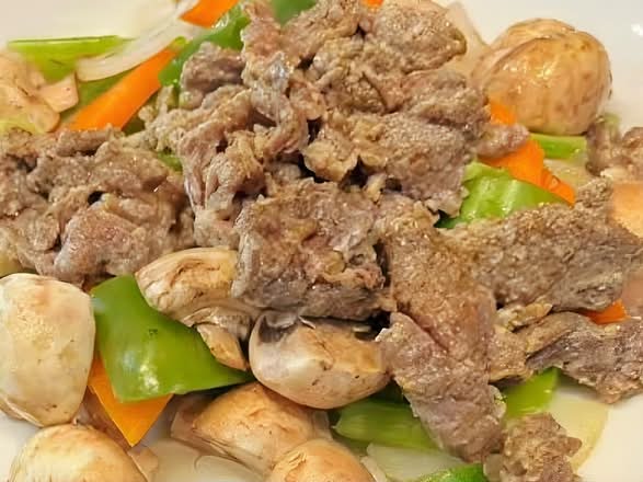Beef &Mushroom & Black Pepper 蘑菇黑椒牛片